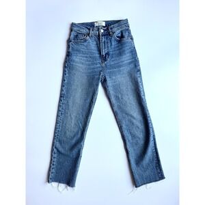 Reformation High Rise Straight Leg Jeans Size 23 (Waist 27)